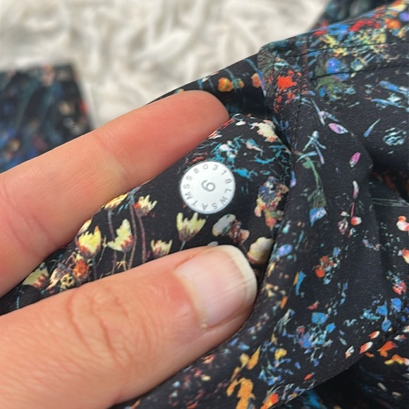 Lululemon Fast & Free 7/8 Tight II *Nulux 25" Flowerescent Multi - Picture 5 of 6